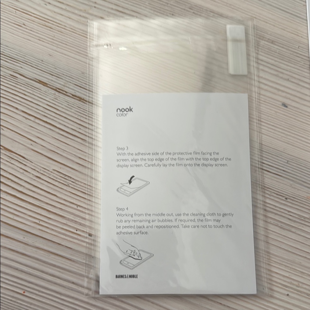Nook Color Screen Protector Kit - Picture 3 of 3